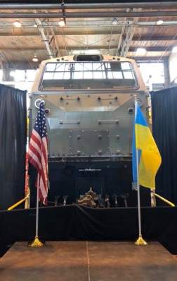 Опубликован снимок американского локомотива для Украины
