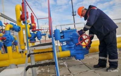 Украина получила 1 января из Европы лишь 6,5 млн кубов газа